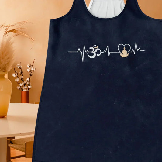 Om Heartbeat Flow Yoga Tank For Women