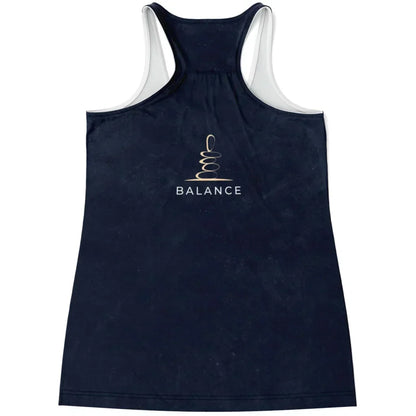 Om Heartbeat Flow Yoga Tank For Women