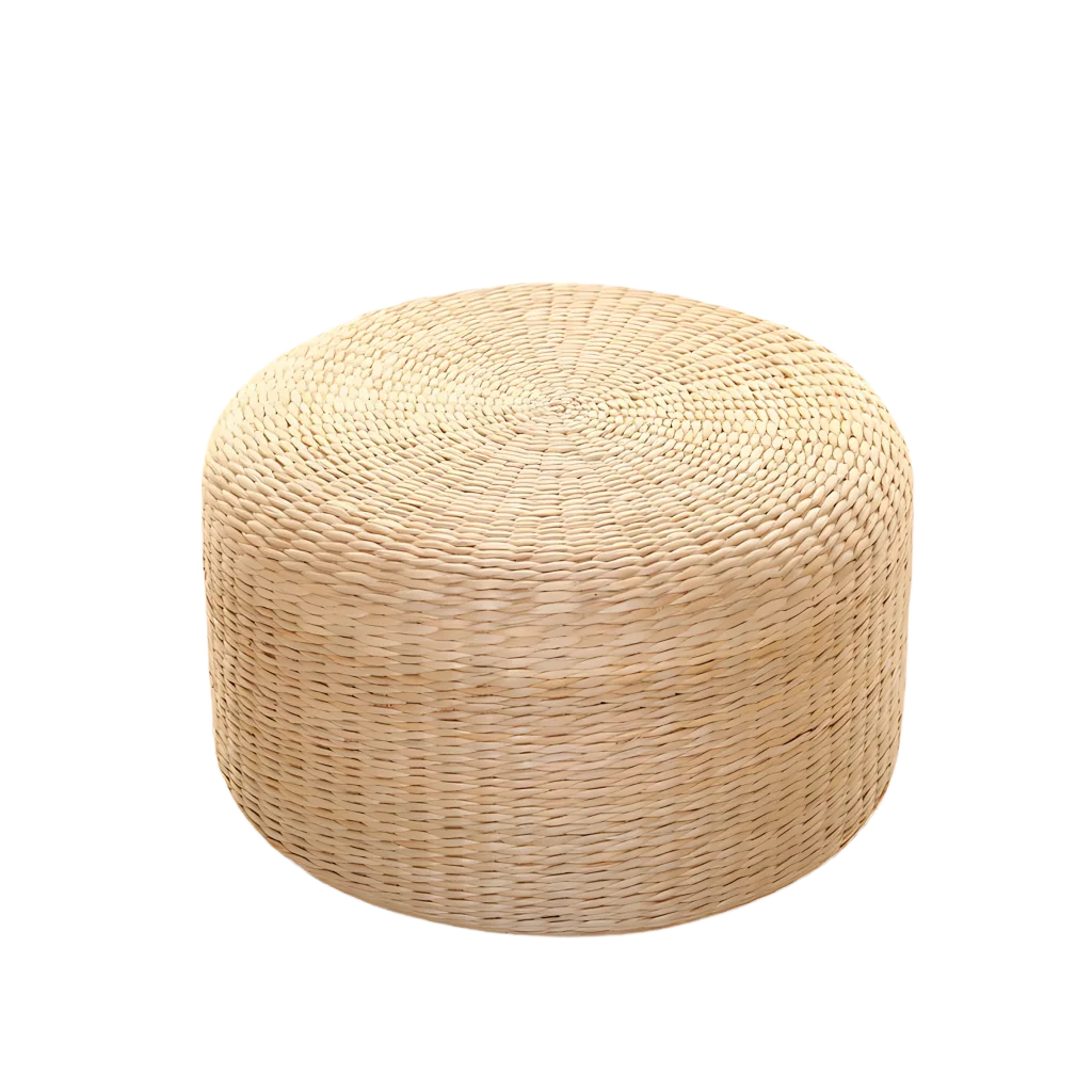 Ottoman Pouf Floor Pillow For Yoga And Home Comfort - 10x40CM