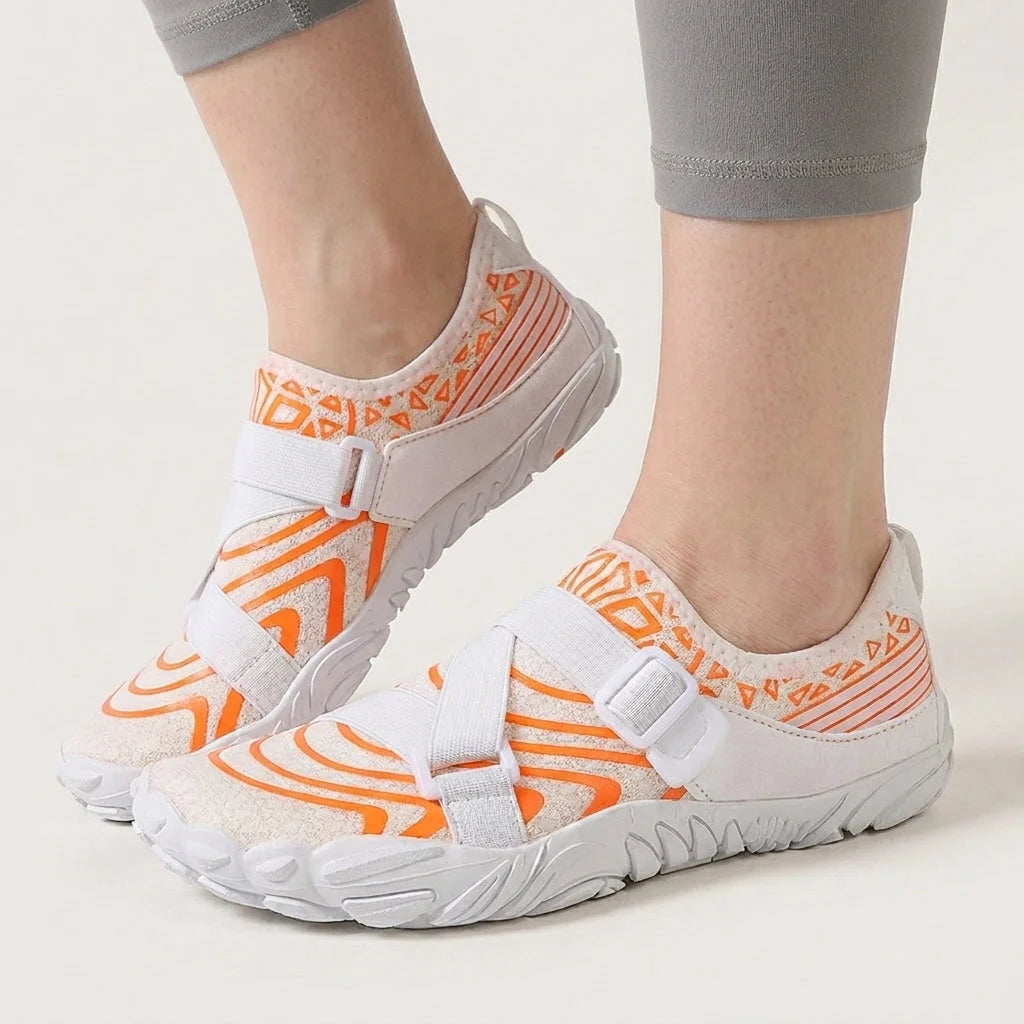 Outdoor Yoga Shoes With Breathable Mesh And Grip Sole