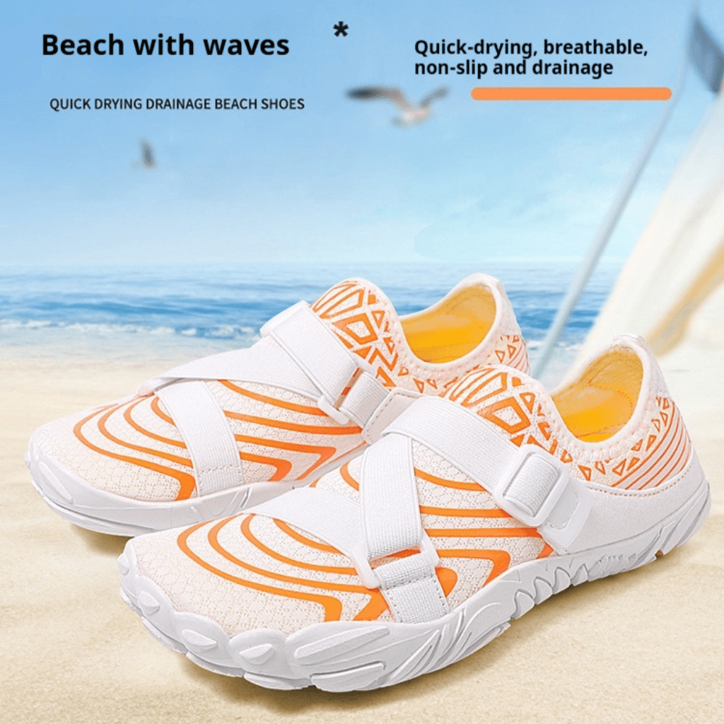 Outdoor Yoga Shoes With Breathable Mesh And Grip Sole