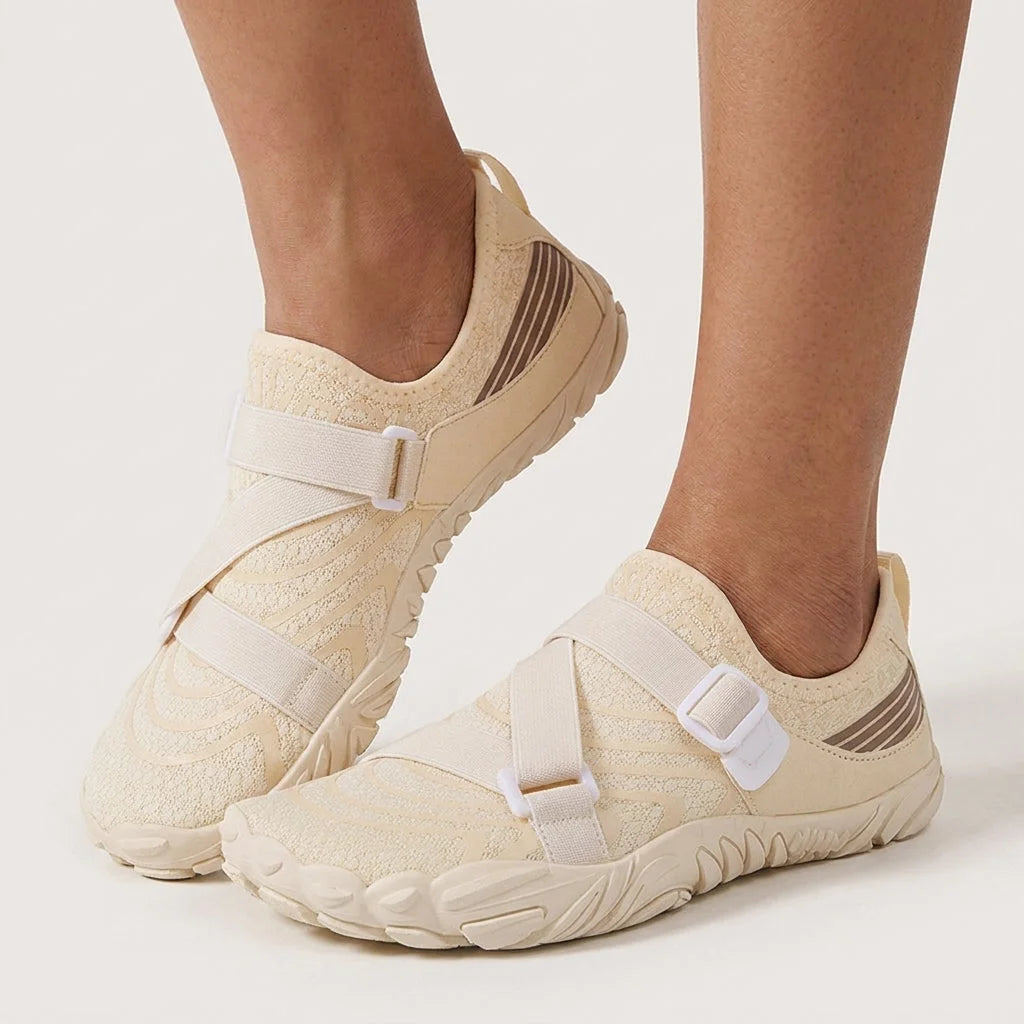 Outdoor Yoga Shoes With Breathable Mesh And Grip Sole