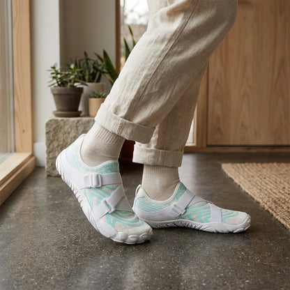 Outdoor Yoga Shoes With Breathable Mesh And Grip Sole