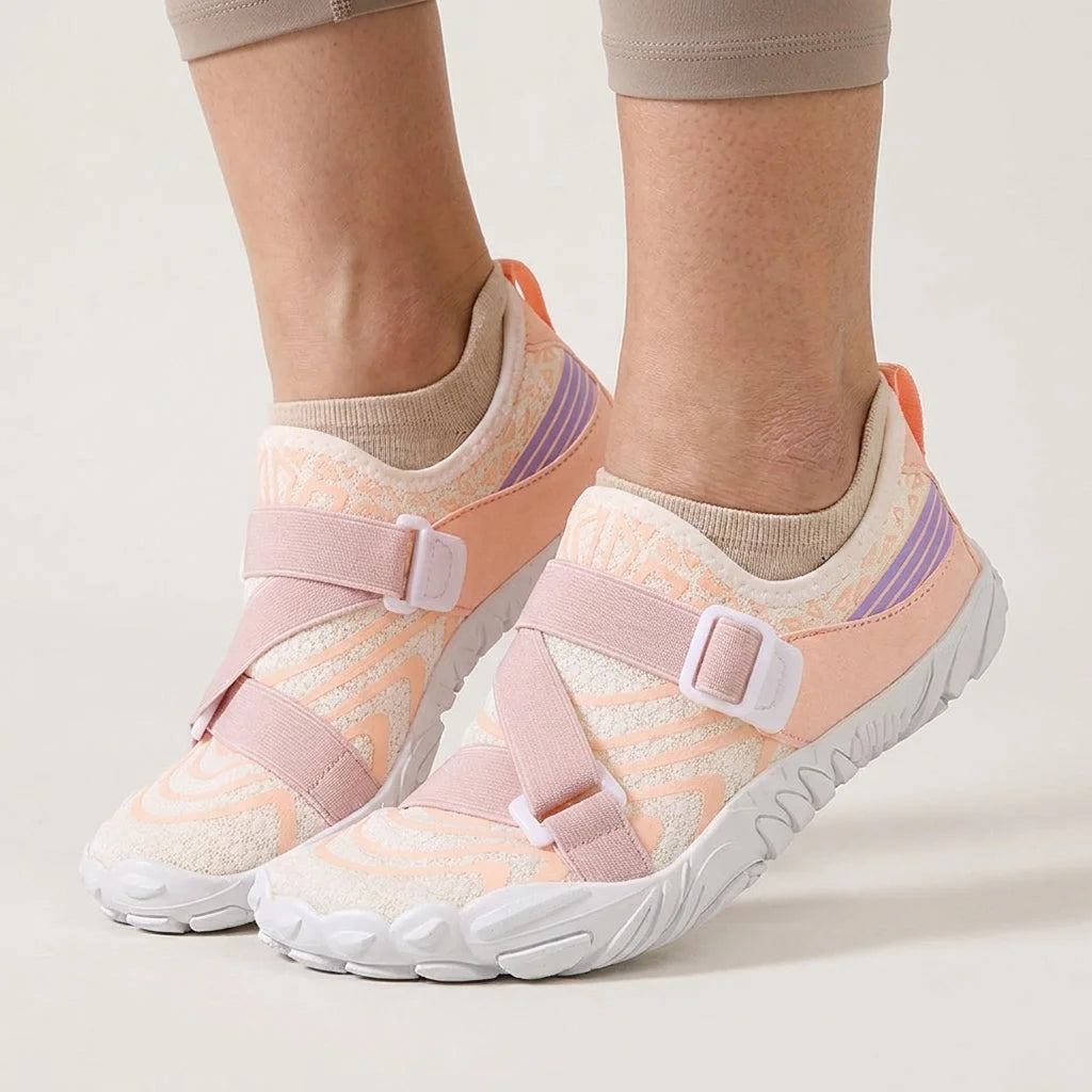Outdoor Yoga Shoes With Breathable Mesh And Grip Sole