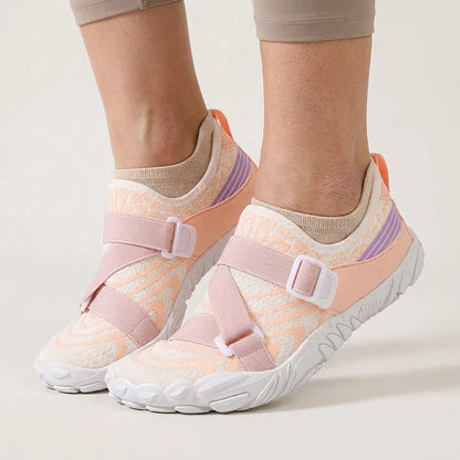 Outdoor Yoga Shoes With Breathable Mesh And Grip Sole