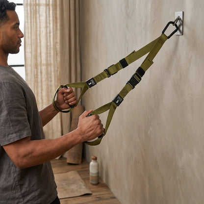 Physical Therapy Stretching Straps With Suspension System