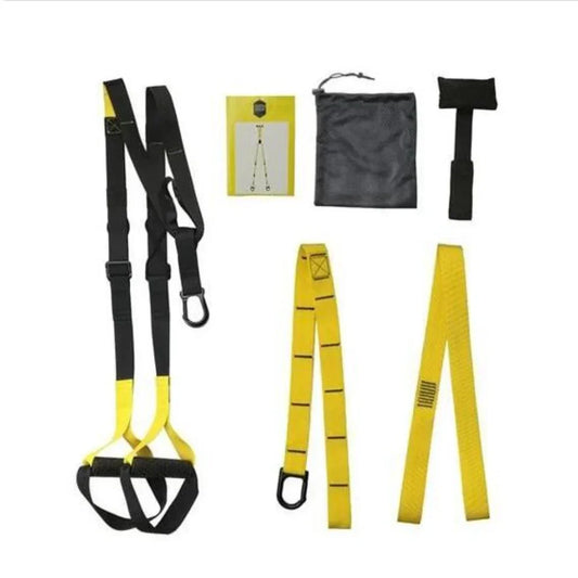 Physical Therapy Stretching Straps With Suspension System - Yellow / No box