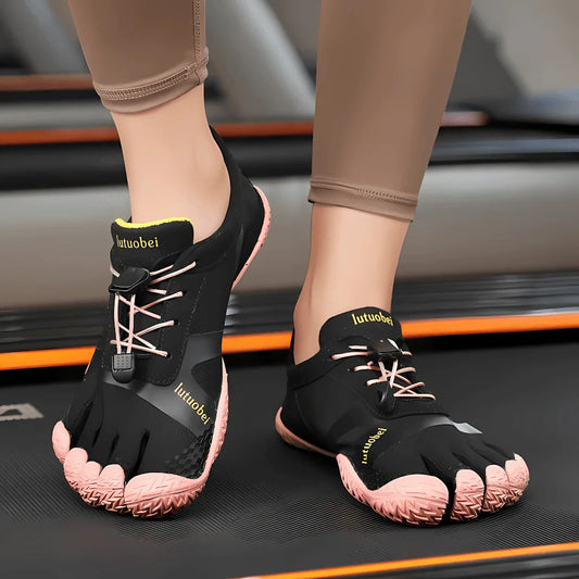 Pilates Grip Shoes With Breathable Mesh Comfort