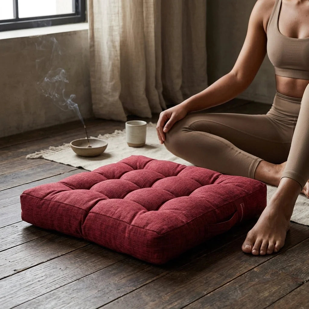 Plush Meditation Floor Pillows For Modern Calm