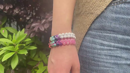 Chakra Balancing Bracelet With Healing Stones