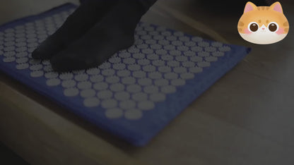 Relaxation Mat With Spikes For Neck And Back Relief