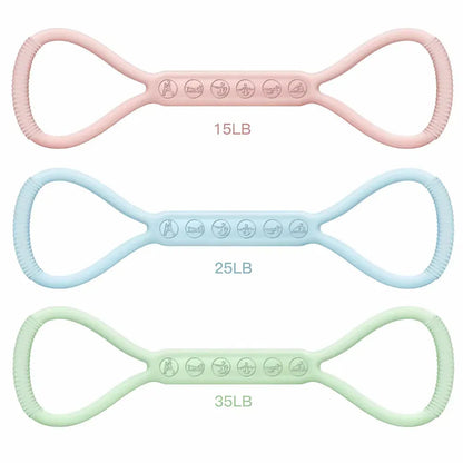 Pull Up Assist Band Set For Lower Body Strength - 3Pcs