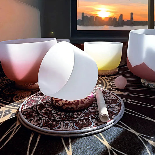 Quartz Crystal Bowl For Healing And Sound Therapy