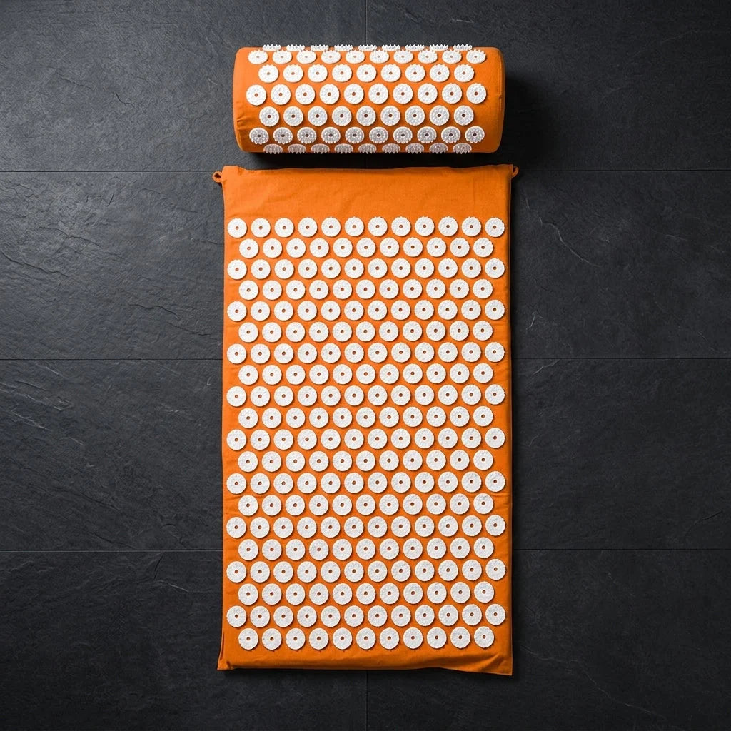 Relaxation Mat With Spikes For Neck And Back Relief