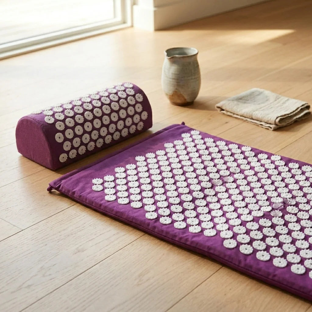Relaxation Mat With Spikes For Neck And Back Relief