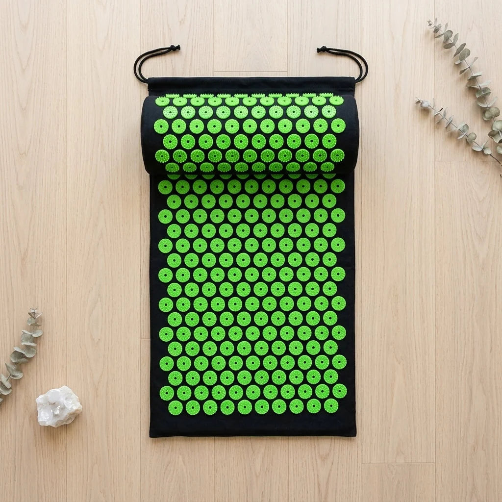 Relaxation Mat With Spikes For Neck And Back Relief
