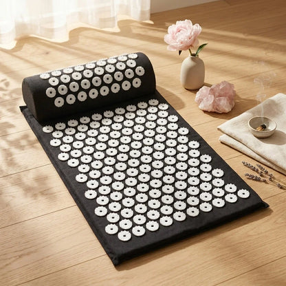Relaxation Mat With Spikes For Neck And Back Relief