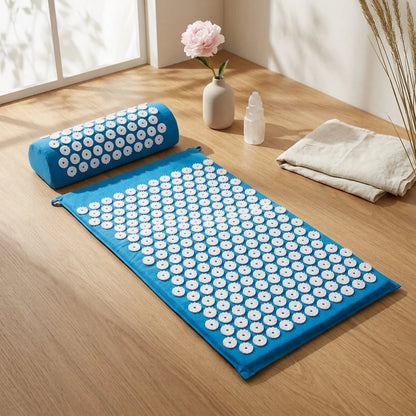 Relaxation Mat With Spikes For Neck And Back Relief