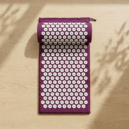 Relaxation Mat With Spikes For Neck And Back Relief