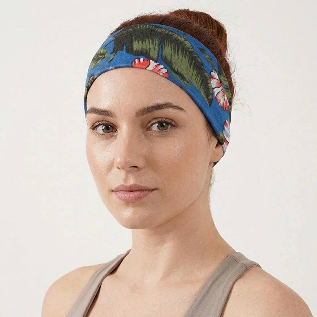Retro Cotton Yoga Hair Bands For All Seasons