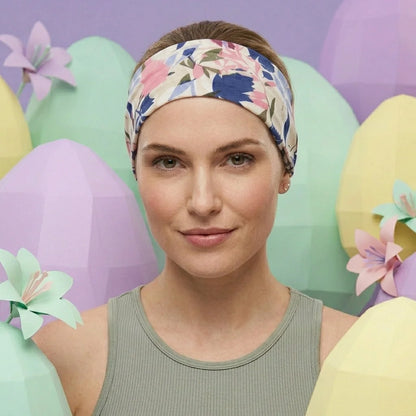 Retro Cotton Yoga Hair Bands For All Seasons