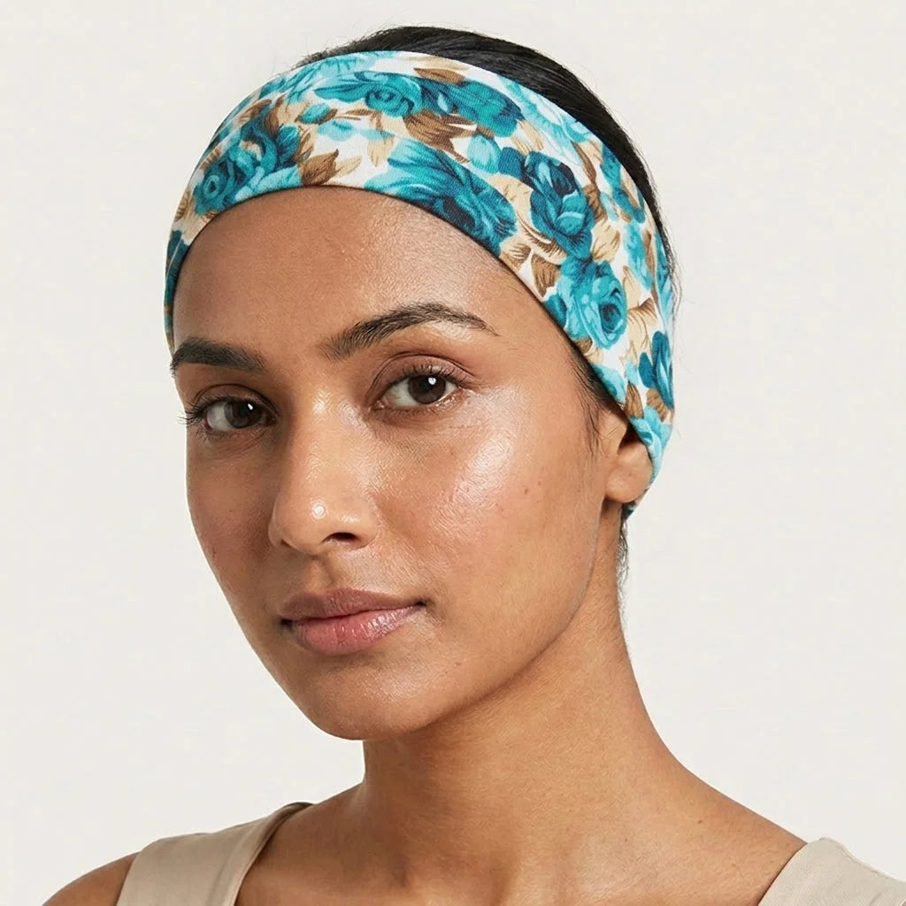 Retro Cotton Yoga Hair Bands For All Seasons