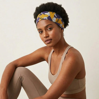 Retro Cotton Yoga Hair Bands For All Seasons