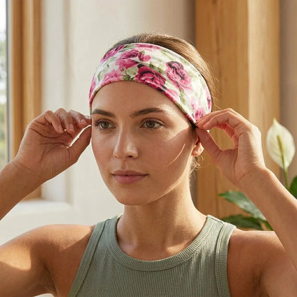 Retro Cotton Yoga Hair Bands For All Seasons
