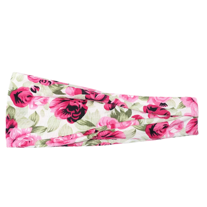 Retro Cotton Yoga Hair Bands For All Seasons - Style B