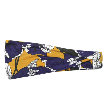 Retro Cotton Yoga Hair Bands For All Seasons - Style F