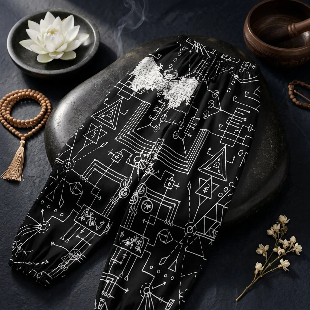 Shadow Sigil Harem Trousers Womens Ritualwear
