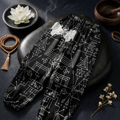 Shadow Sigil Harem Trousers Womens Ritualwear