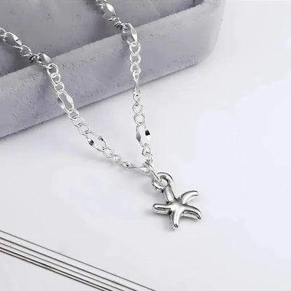 Silver Starfish Unique Ankle Bracelets For Boho Souls