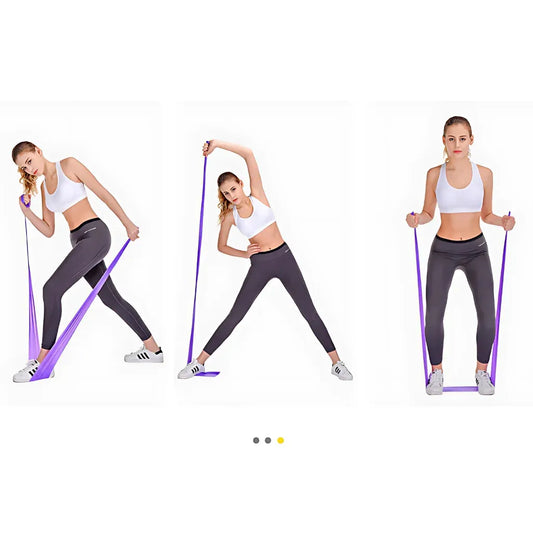 Smooth Stretch Pull Up Bands For All Fitness Levels - Random Color