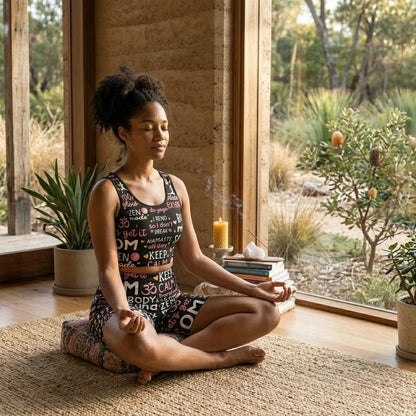 Soulflow Printed 2 Piece Yoga Set
