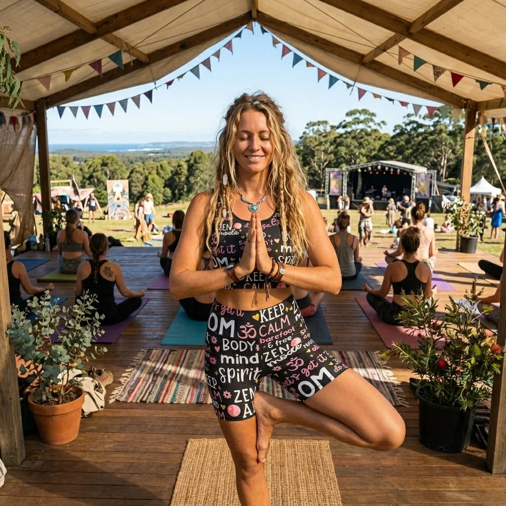 Soulflow Printed 2 Piece Yoga Set