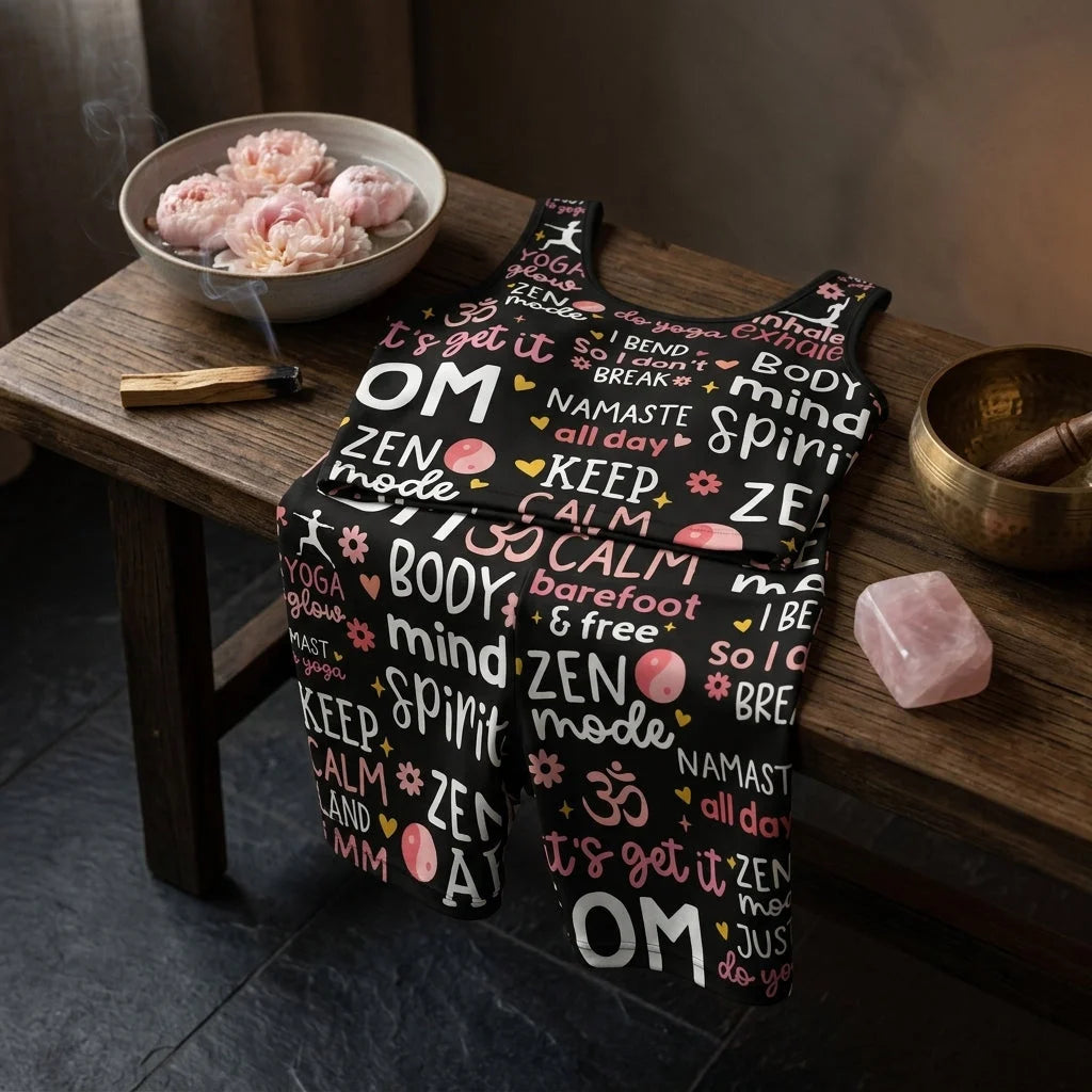 Soulflow Printed 2 Piece Yoga Set