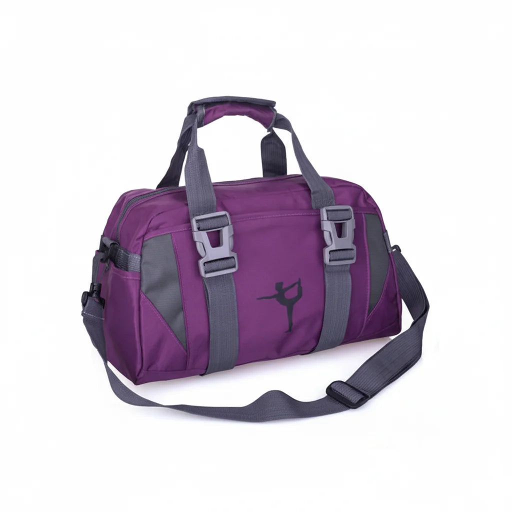 Spacious Yoga Mat Duffle Bag With Compartments