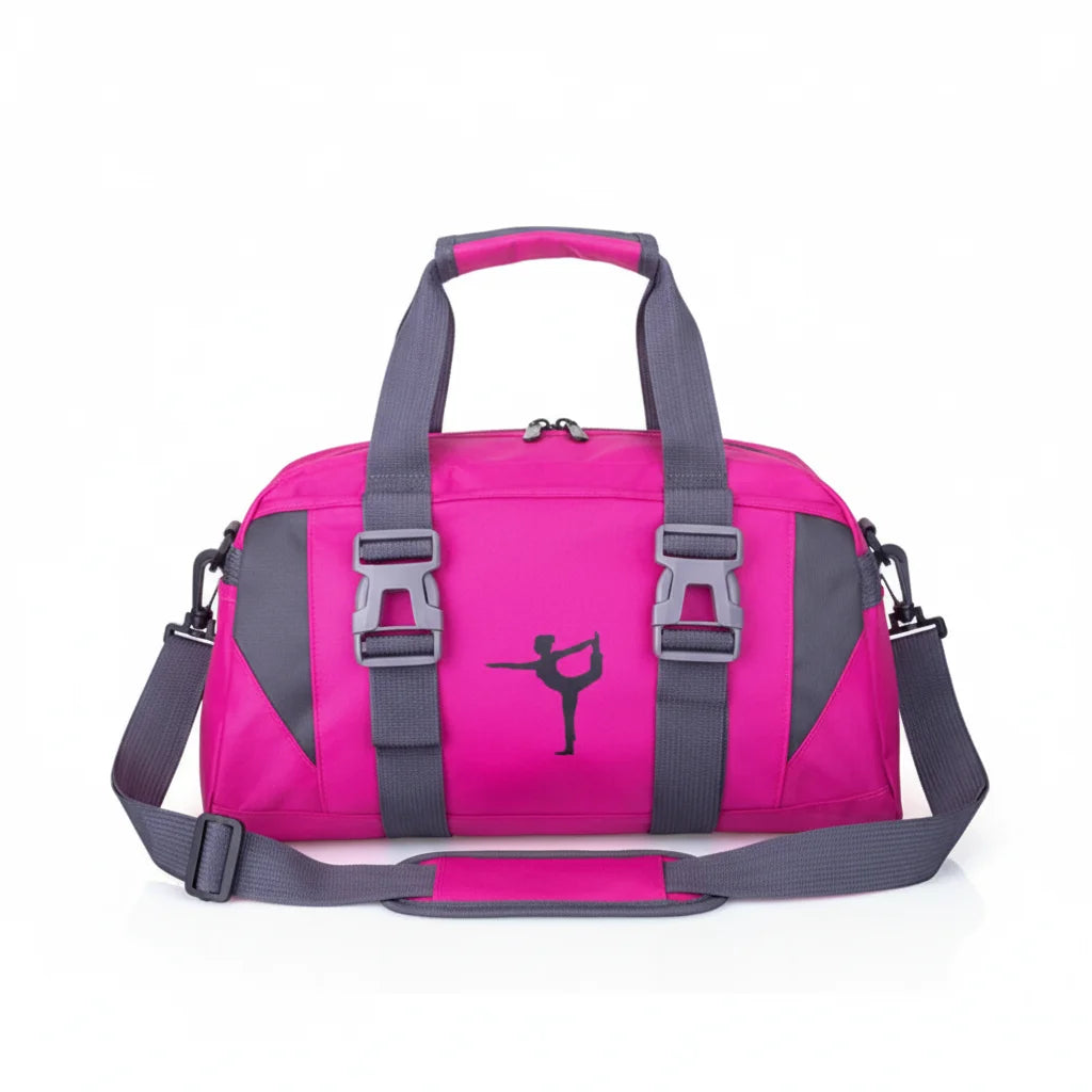 Spacious Yoga Mat Duffle Bag With Compartments