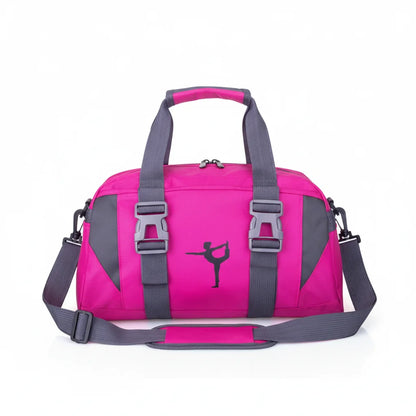 Spacious Yoga Mat Duffle Bag With Compartments