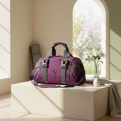 Spacious Yoga Mat Duffle Bag With Compartments