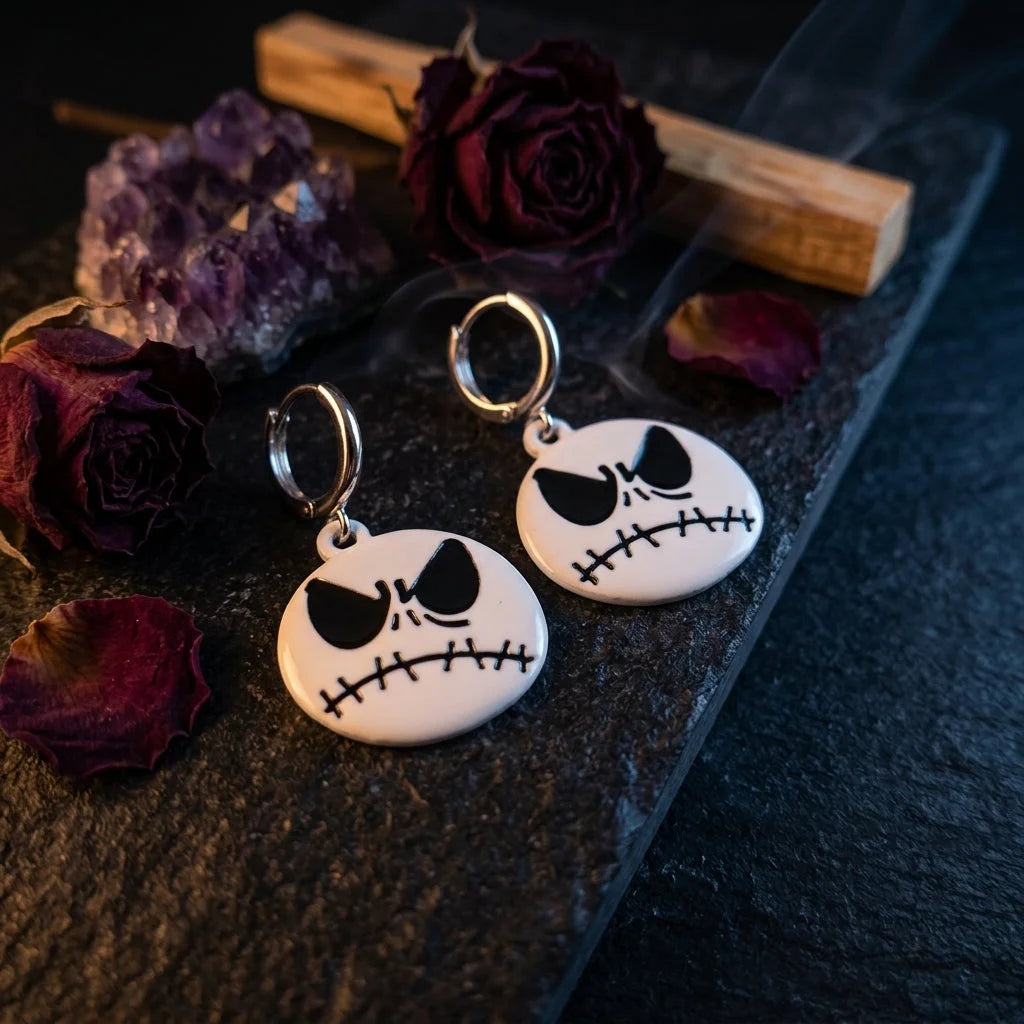 Spooky Fun Bohemian Chic Earrings