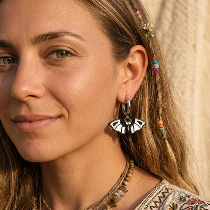 Spooky Fun Bohemian Chic Earrings