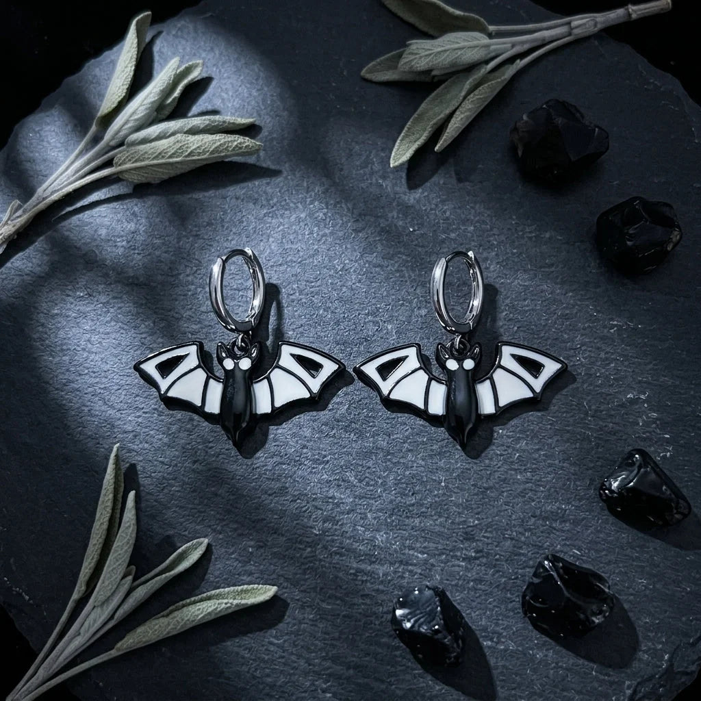Spooky Fun Bohemian Chic Earrings