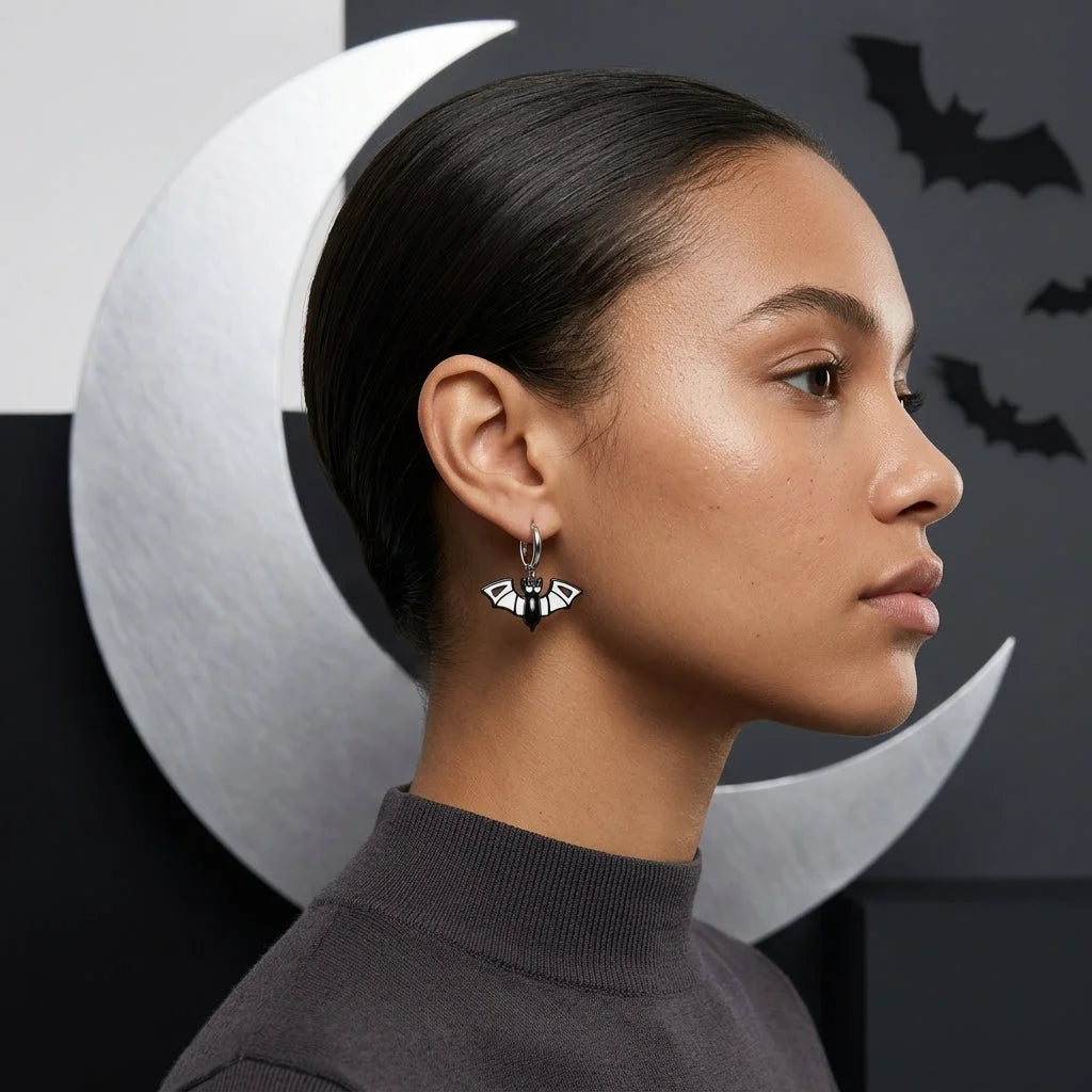 Spooky Fun Bohemian Chic Earrings