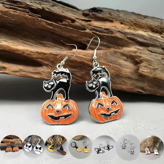 Spooky Fun Bohemian Chic Earrings