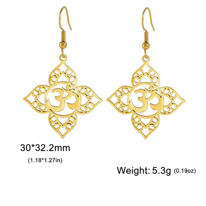 Stainless Steel Boho Earings For Effortless Style