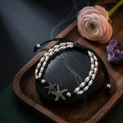 Starfish Charm Boho Chic Anklets For Women