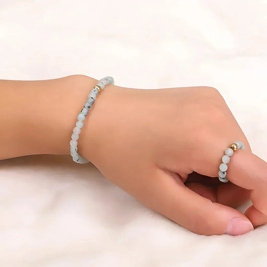 Stone Stretchy Bracelets For Women In Boho Style