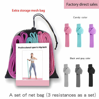 Stretch And Sculpt With Set Resistance Bands For Women